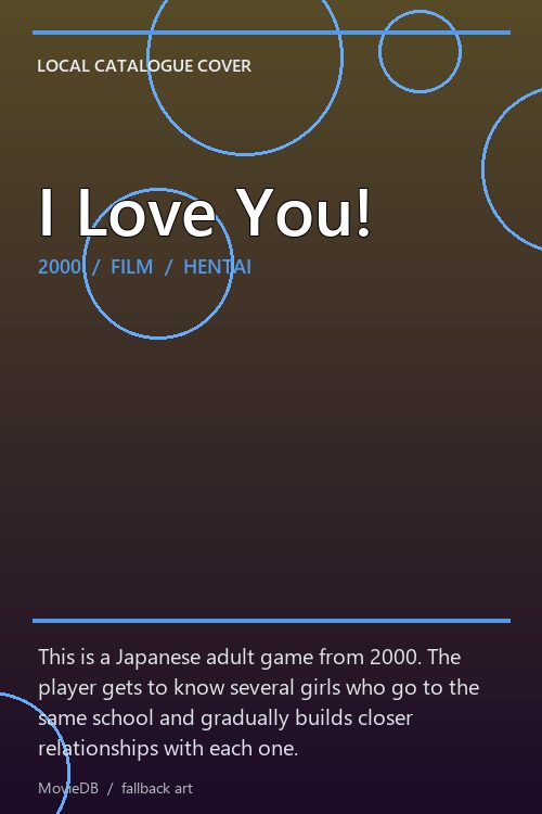 I Love You! poster