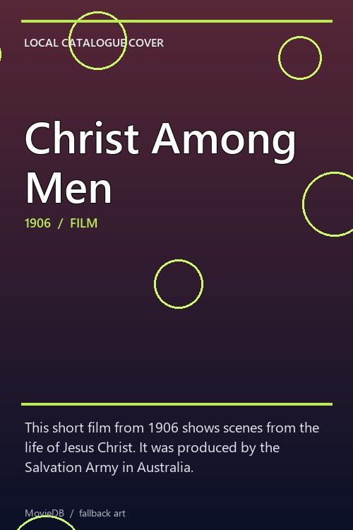 Christ Among Men poster