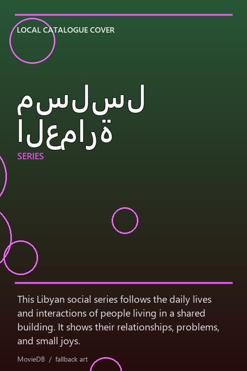 مسلسل العمارة poster
