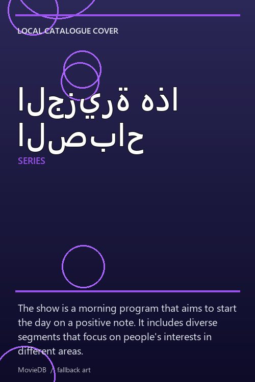الجزيرة هذا الصباح poster