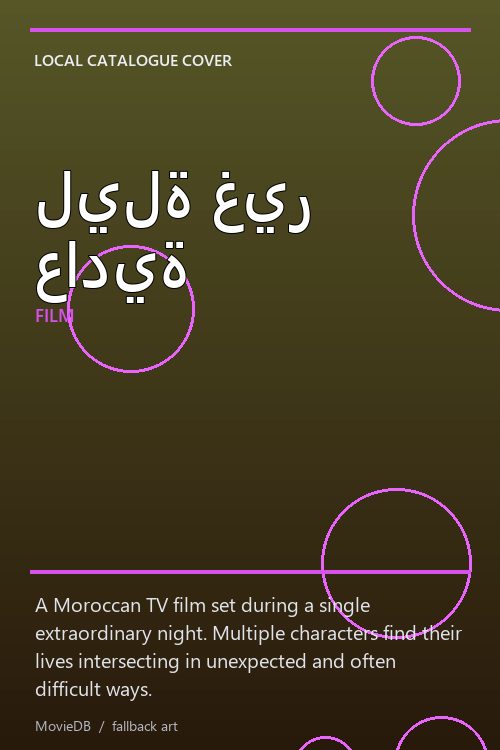 ليلة غير عادية poster