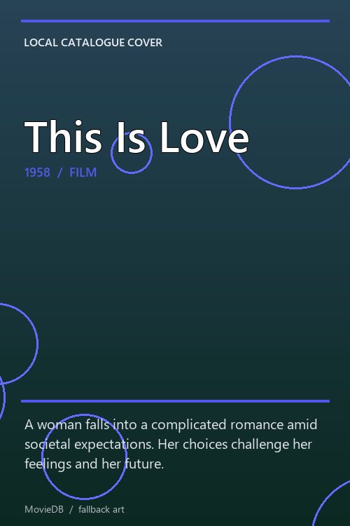 This Is Love poster