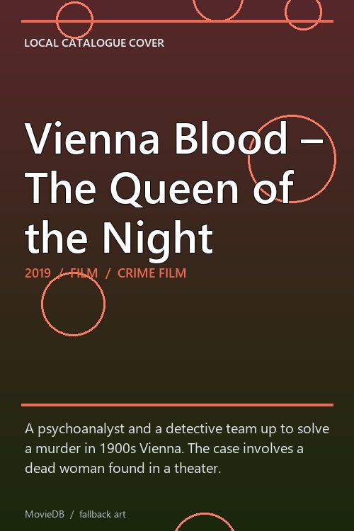 Vienna Blood – The Queen of the Night poster