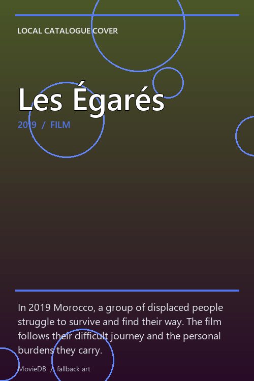 Les Égarés poster