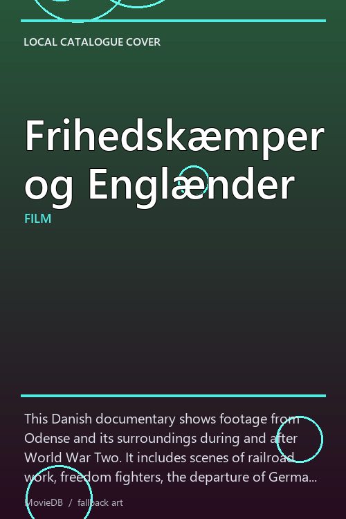 Frihedskæmper og Englænder poster
