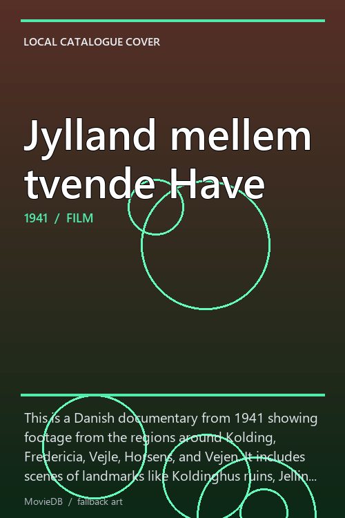 Jylland mellem tvende Have poster