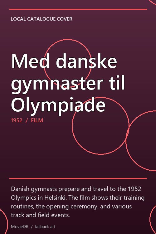 Med danske gymnaster til Olympiade poster
