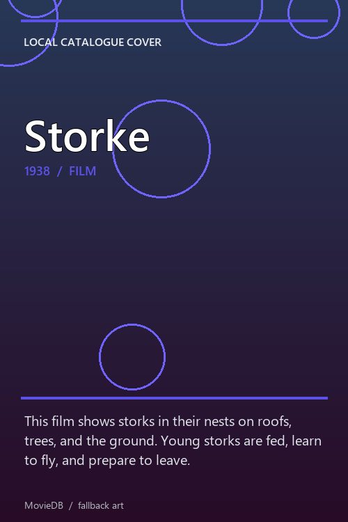 Storke poster