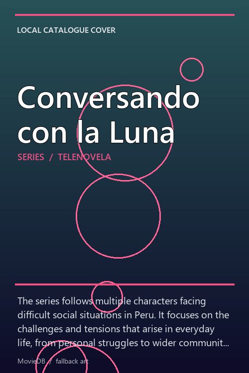 Conversando con la Luna poster