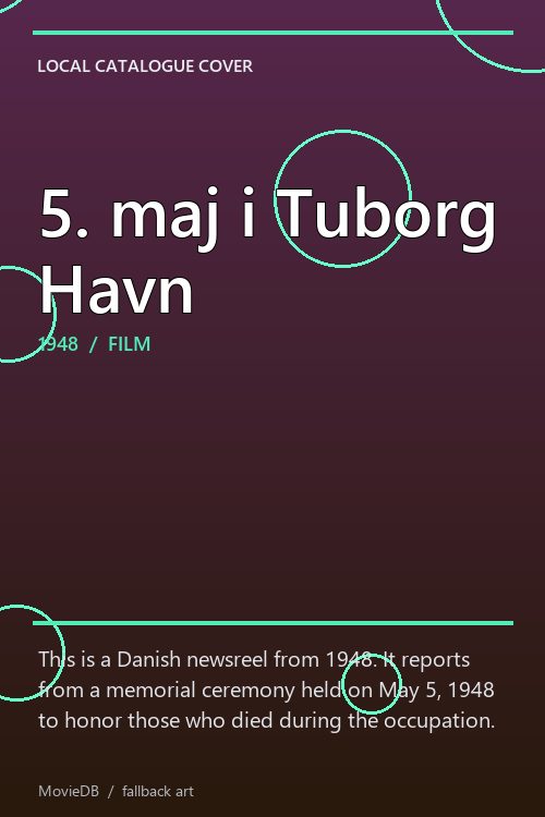 5. maj i Tuborg Havn poster