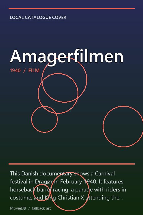 Amagerfilmen poster