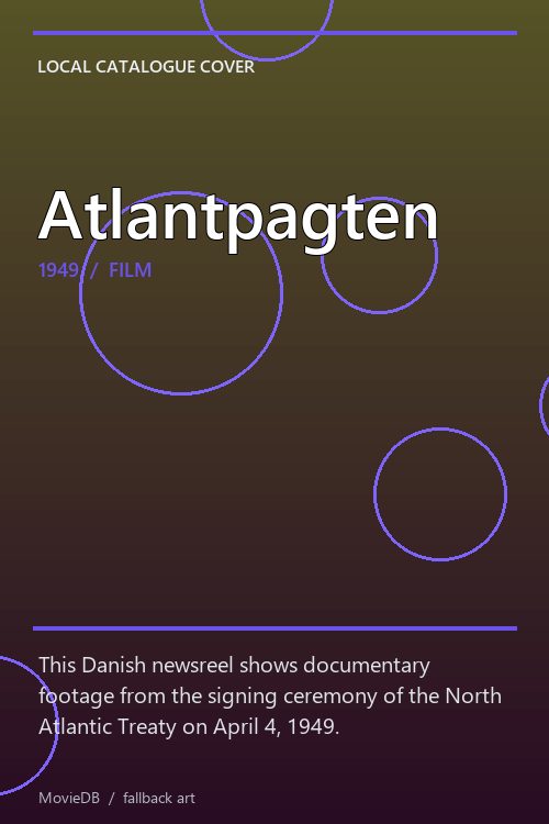 Atlantpagten poster