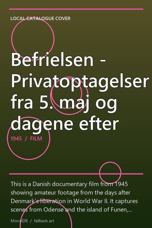 Befrielsen - Privatoptagelser fra 5. maj og dagene efter poster