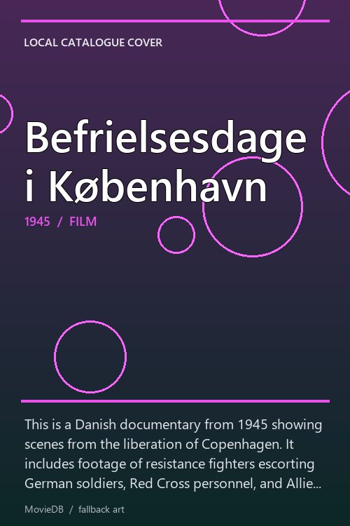 Befrielsesdage i København poster
