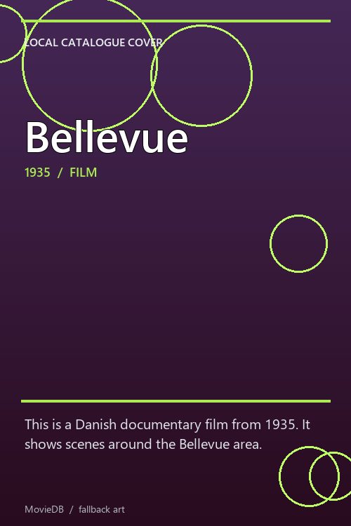Bellevue poster