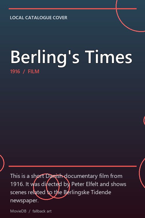 Berling's Times poster