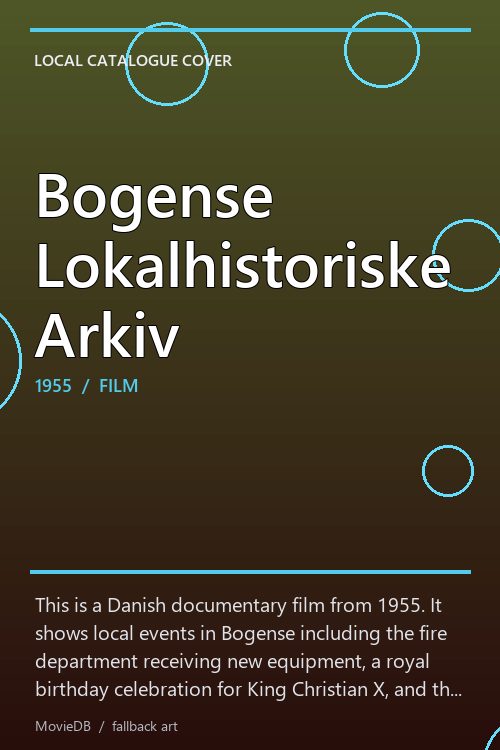 Bogense Lokalhistoriske Arkiv poster