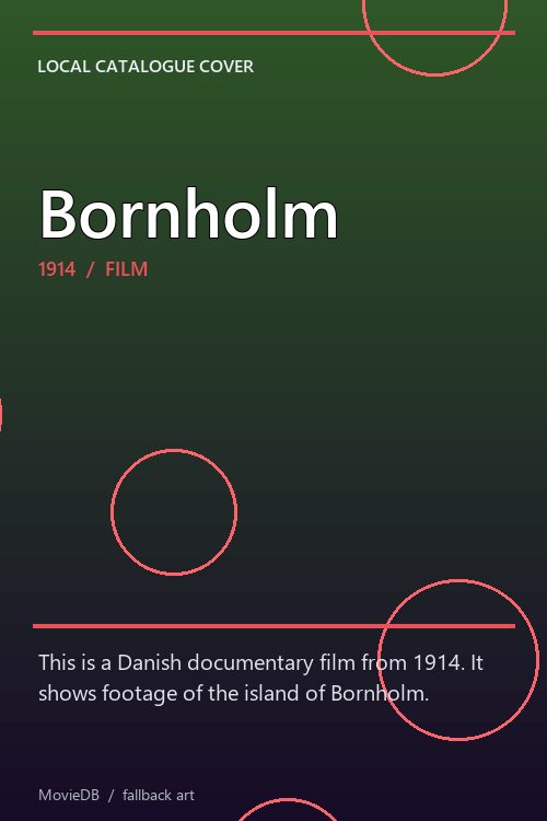 Bornholm poster