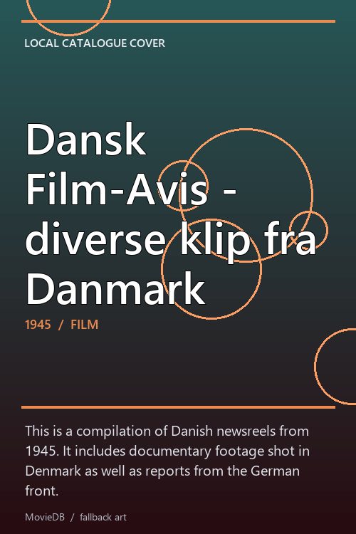 Dansk Film-Avis - diverse klip fra Danmark poster