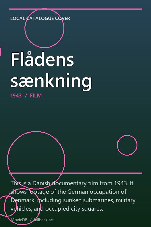 Flådens sænkning poster