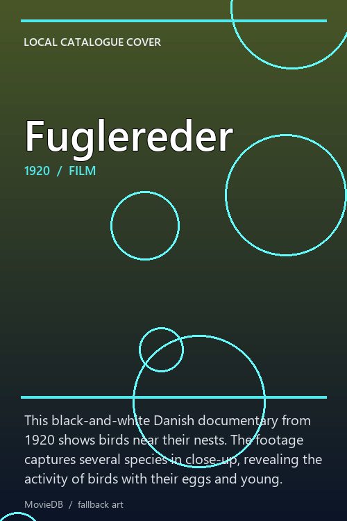 Fuglereder poster