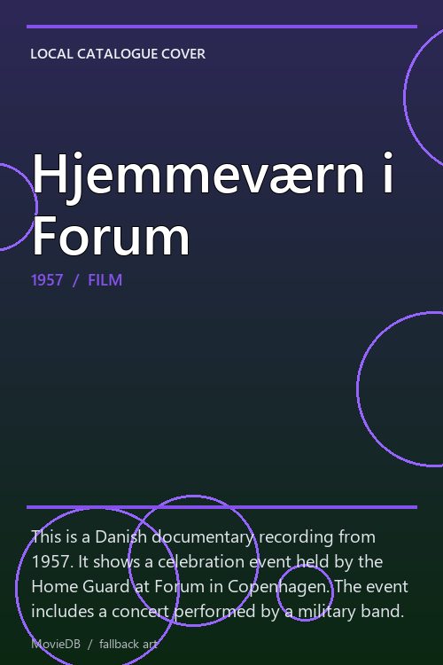 Hjemmeværn i Forum poster