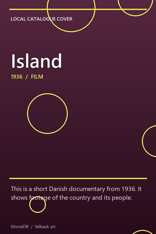 Island poster