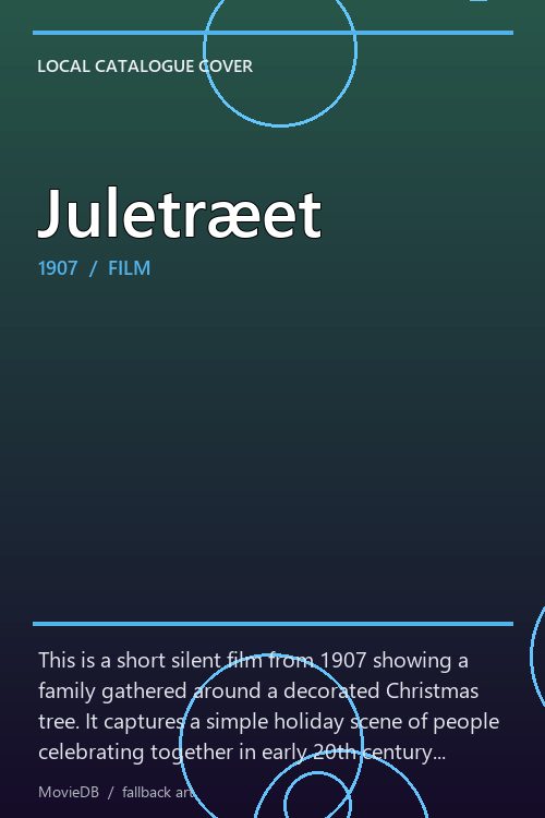 Juletræet poster