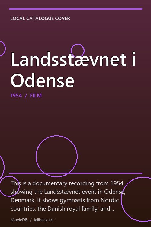 Landsstævnet i Odense poster