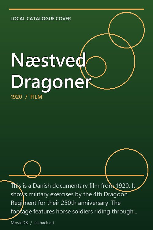 Næstved Dragoner poster