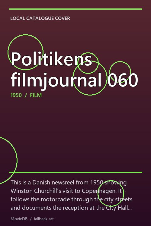 Politikens filmjournal 060 poster