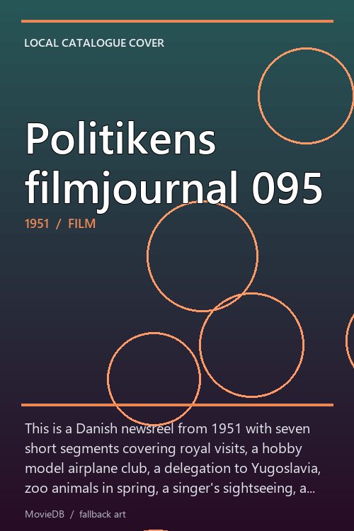 Politikens filmjournal 095 poster