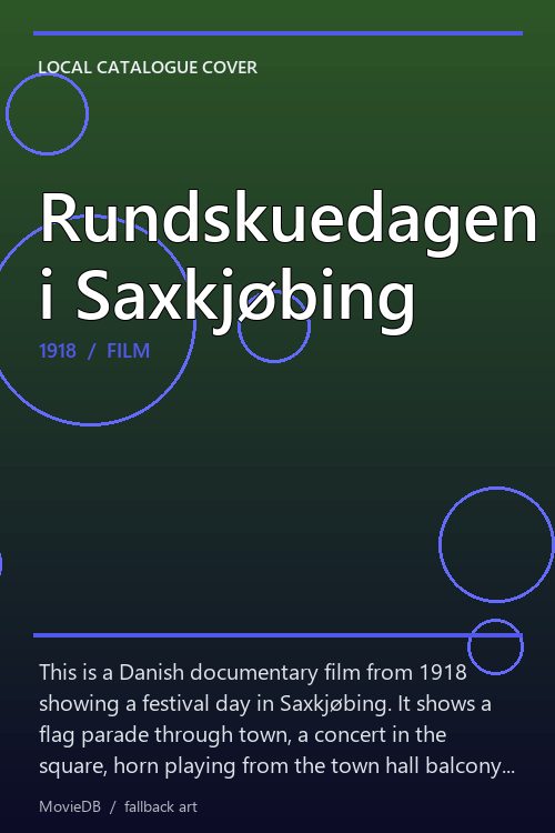 Rundskuedagen i Saxkjøbing poster