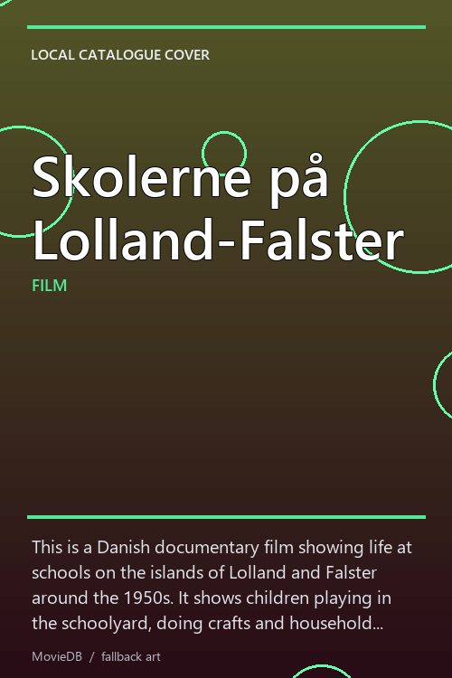 Skolerne på Lolland-Falster poster