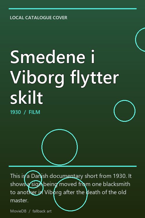 Smedene i Viborg flytter skilt poster