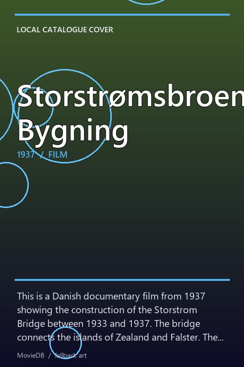 Storstrømsbroens Bygning poster