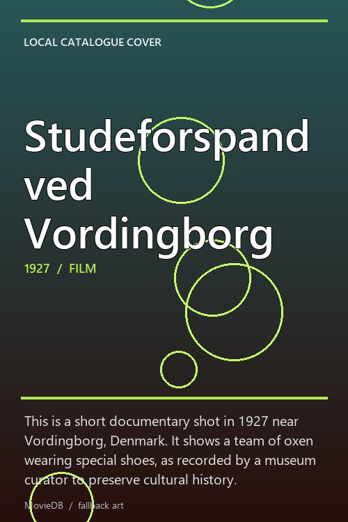 Studeforspand ved Vordingborg poster