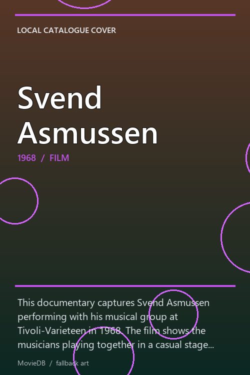 Svend Asmussen poster