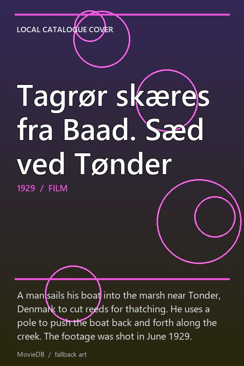 Tagrør skæres fra Baad. Sæd ved Tønder poster