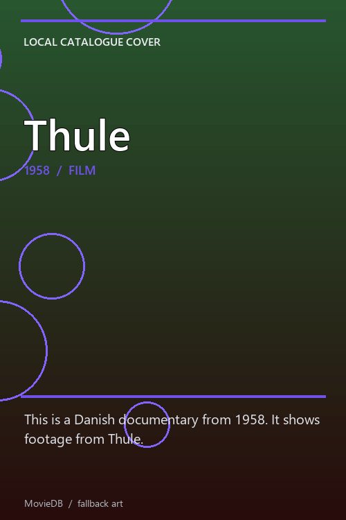 Thule poster