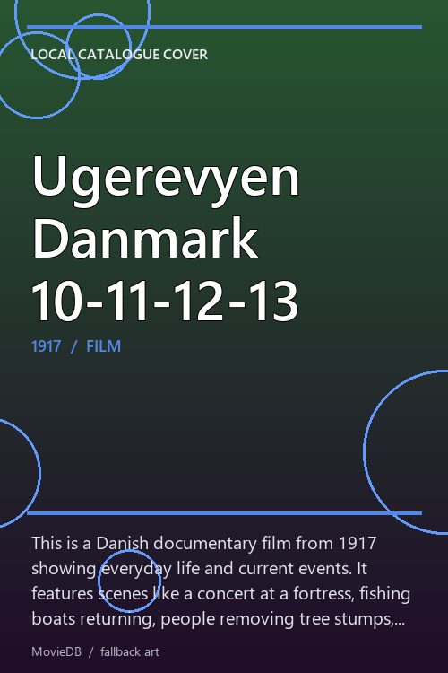 Ugerevyen Danmark 10-11-12-13 poster