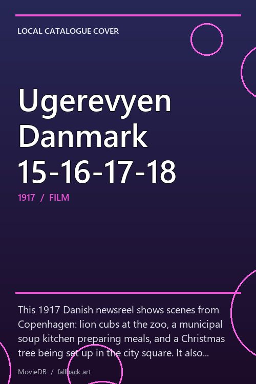Ugerevyen Danmark 15-16-17-18 poster
