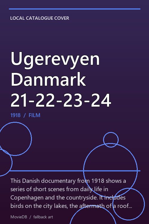 Ugerevyen Danmark 21-22-23-24 poster