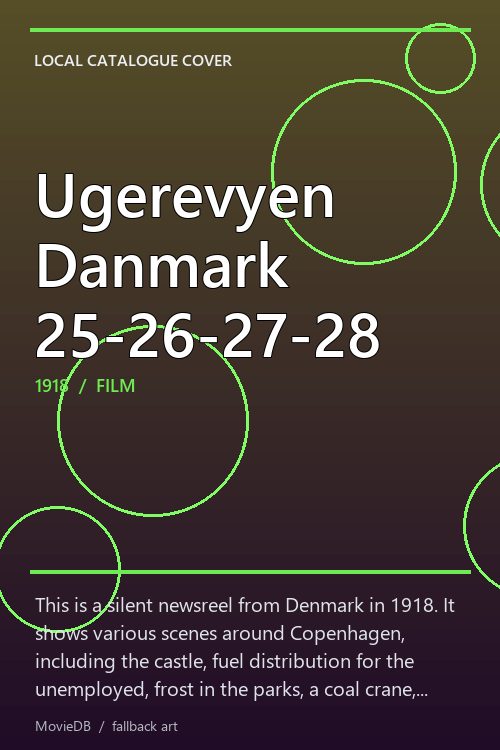 Ugerevyen Danmark 25-26-27-28 poster