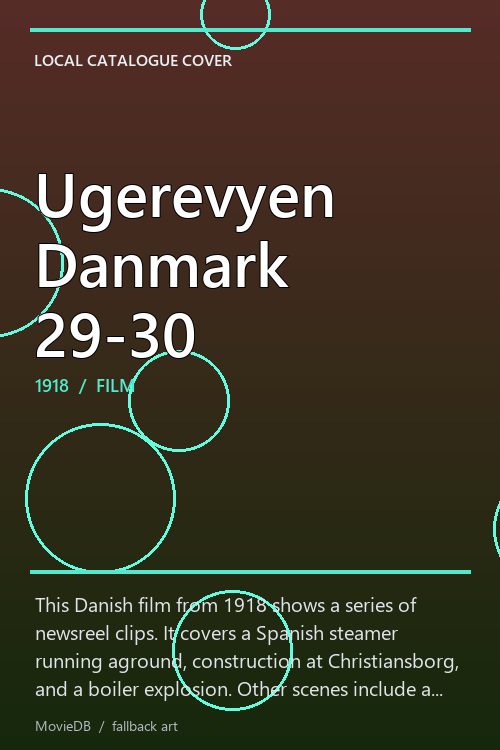 Ugerevyen Danmark 29-30 poster