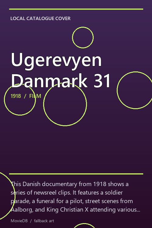 Ugerevyen Danmark 31 poster