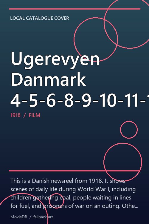 Ugerevyen Danmark 4-5-6-8-9-10-11-12-13-14-19-23-24 poster