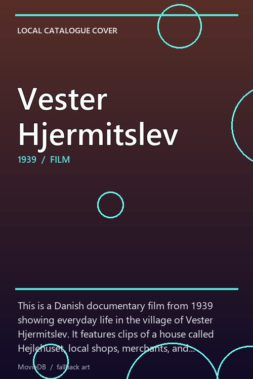 Vester Hjermitslev poster