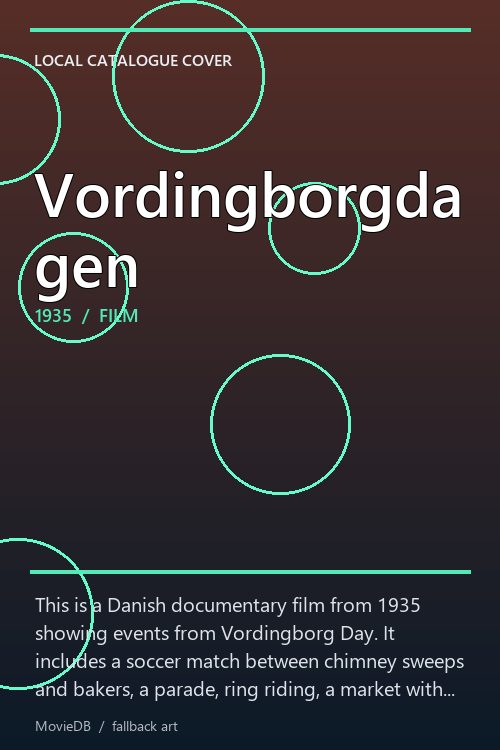 Vordingborgdagen poster