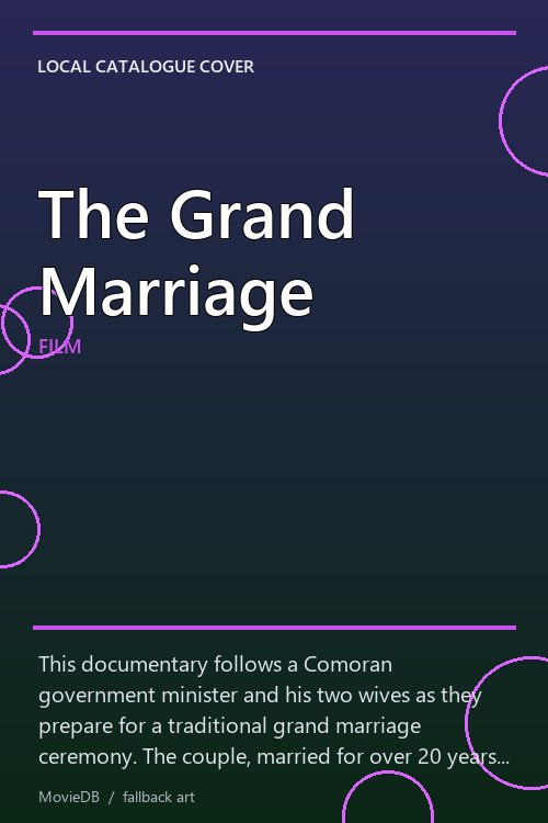 The Grand Marriage poster